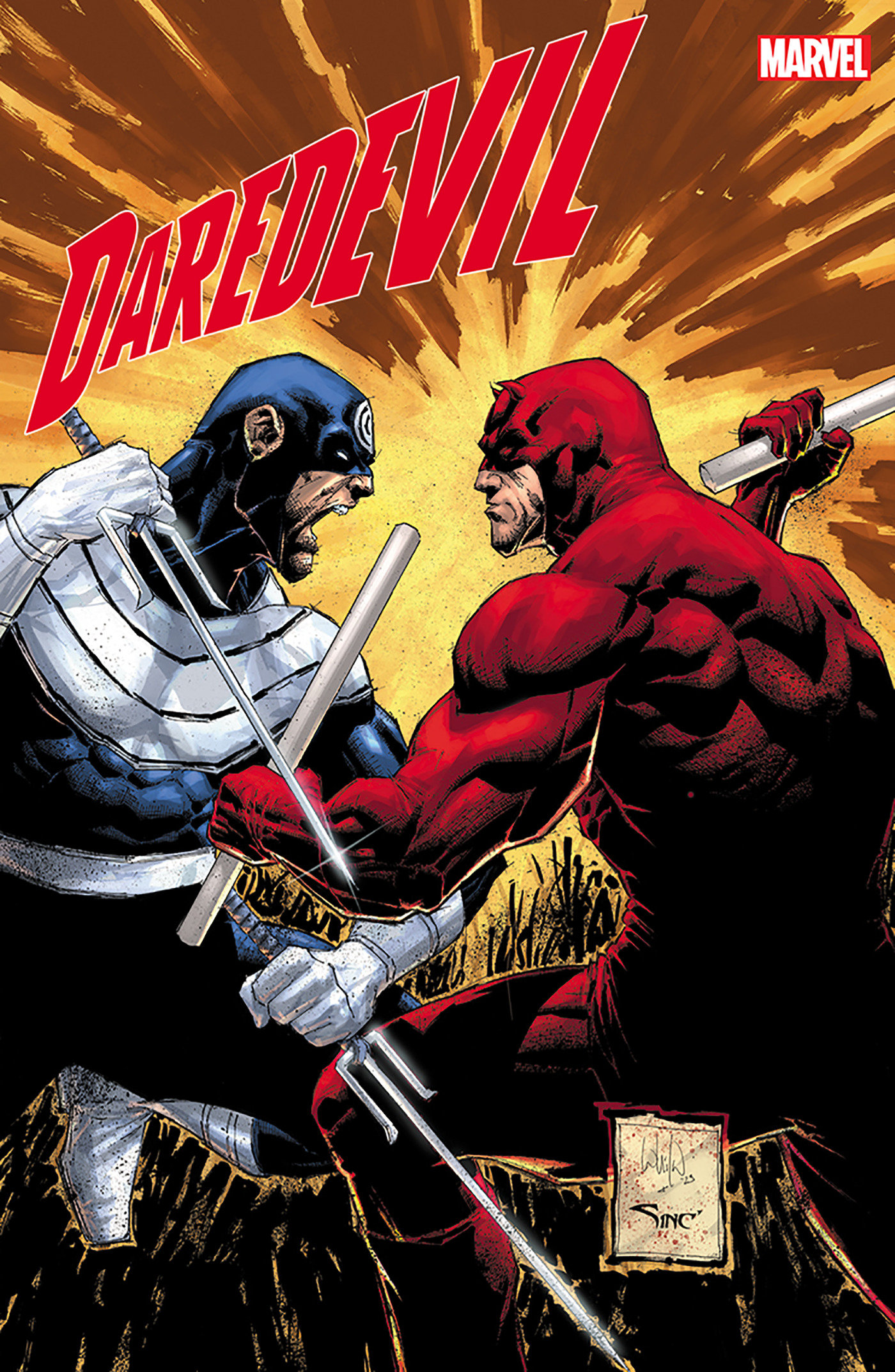 Daredevil #1 Whilce Portacio Bullseye Variant (2023)