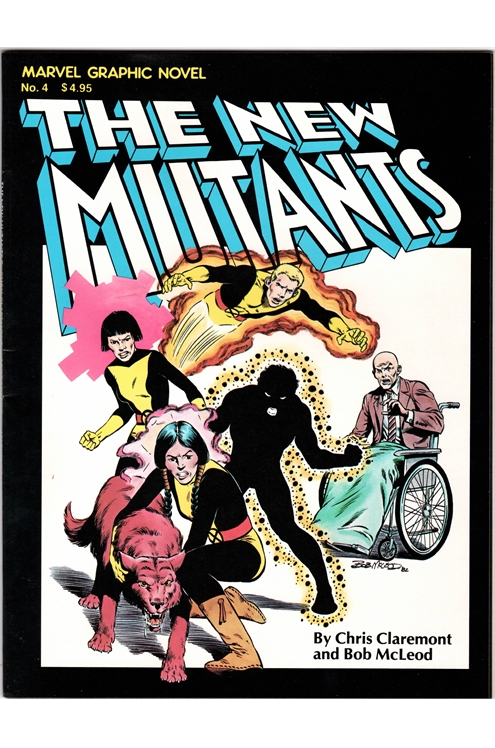 Marvel Graphic Novel 4 The New Mutants [First Printing]