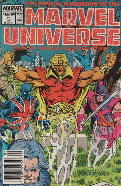 The Official Handbook of The Marvel Universe Deluxe Edition #20