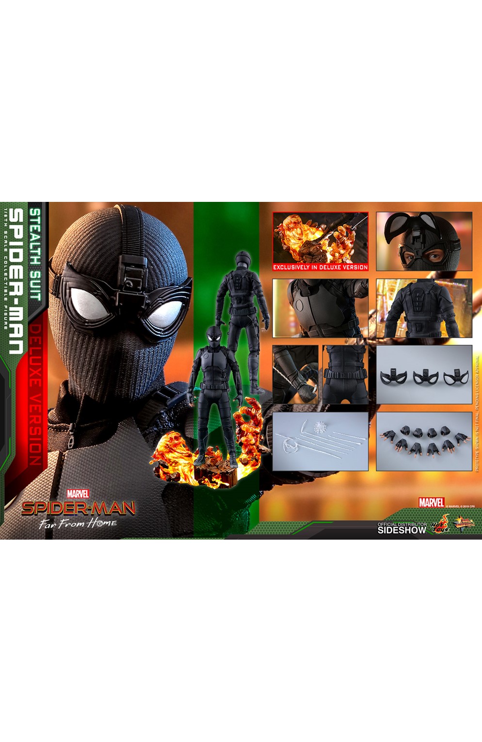 Hot Toys Deluxe Stealth Suit Spider-Man