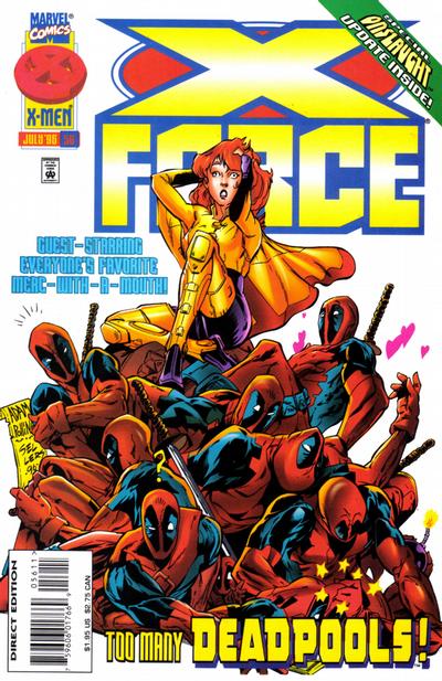 X-Force #56 [Direct Edition]-Fine (5.5 – 7)