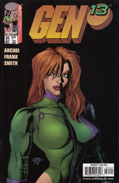 Gen 13 #34 [Adams Cover]-Very Fine