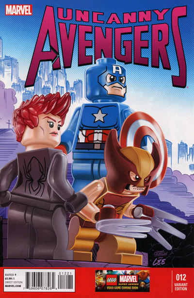 Uncanny Avengers #12 (Castellani Lego Variant) (2012)