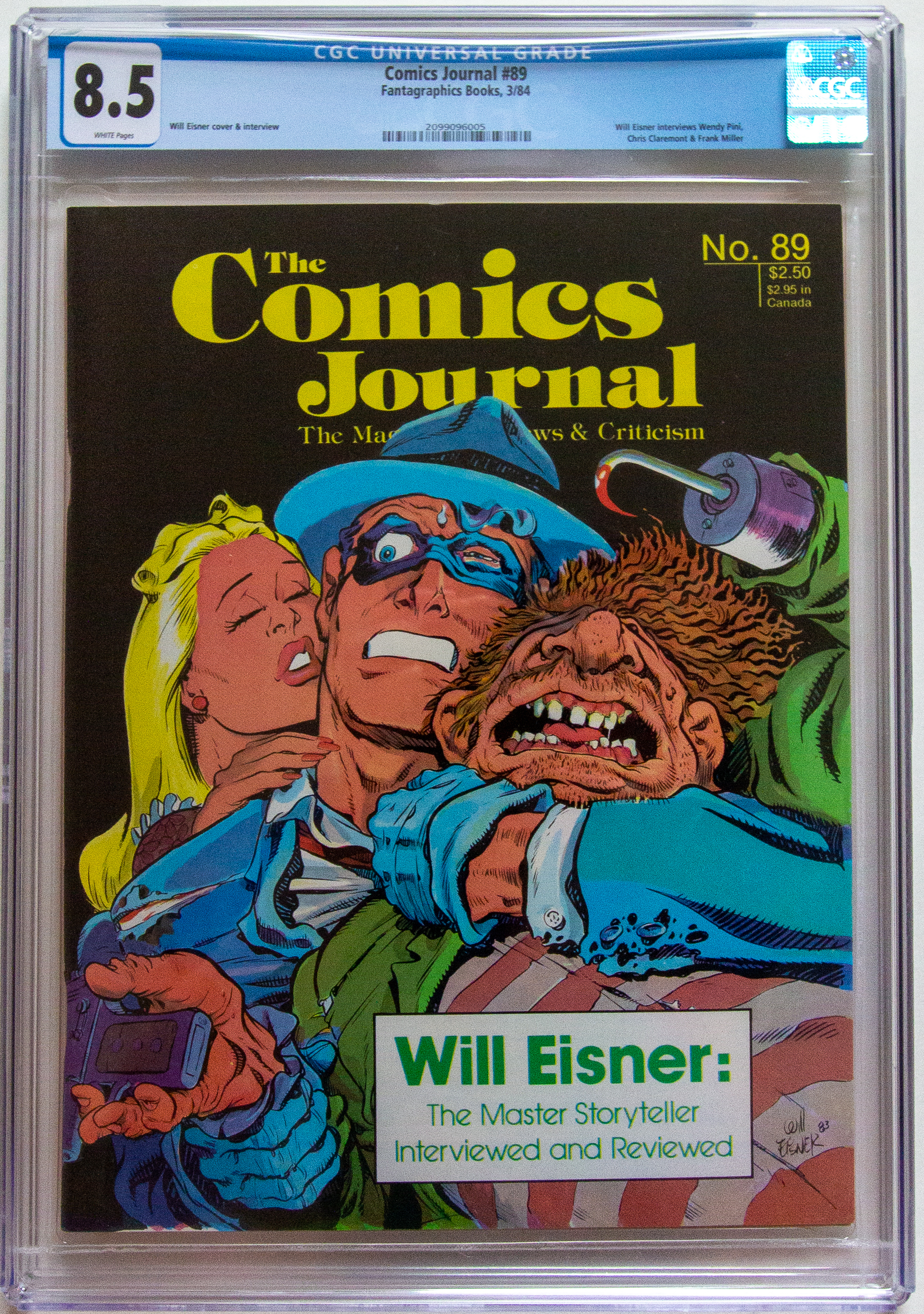 Comics Journal #089 Cgc 8.5