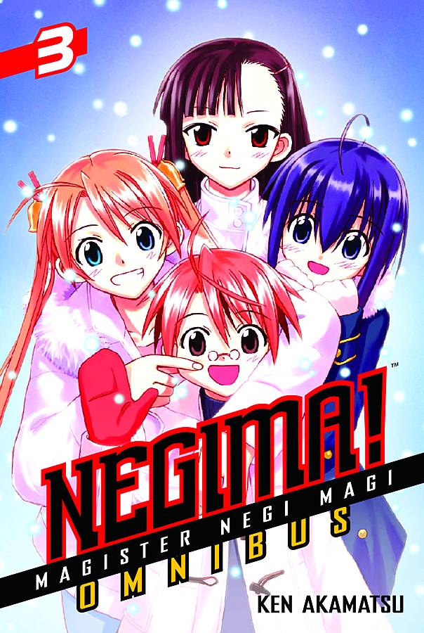 Negima Omnibus Manga Volume 3