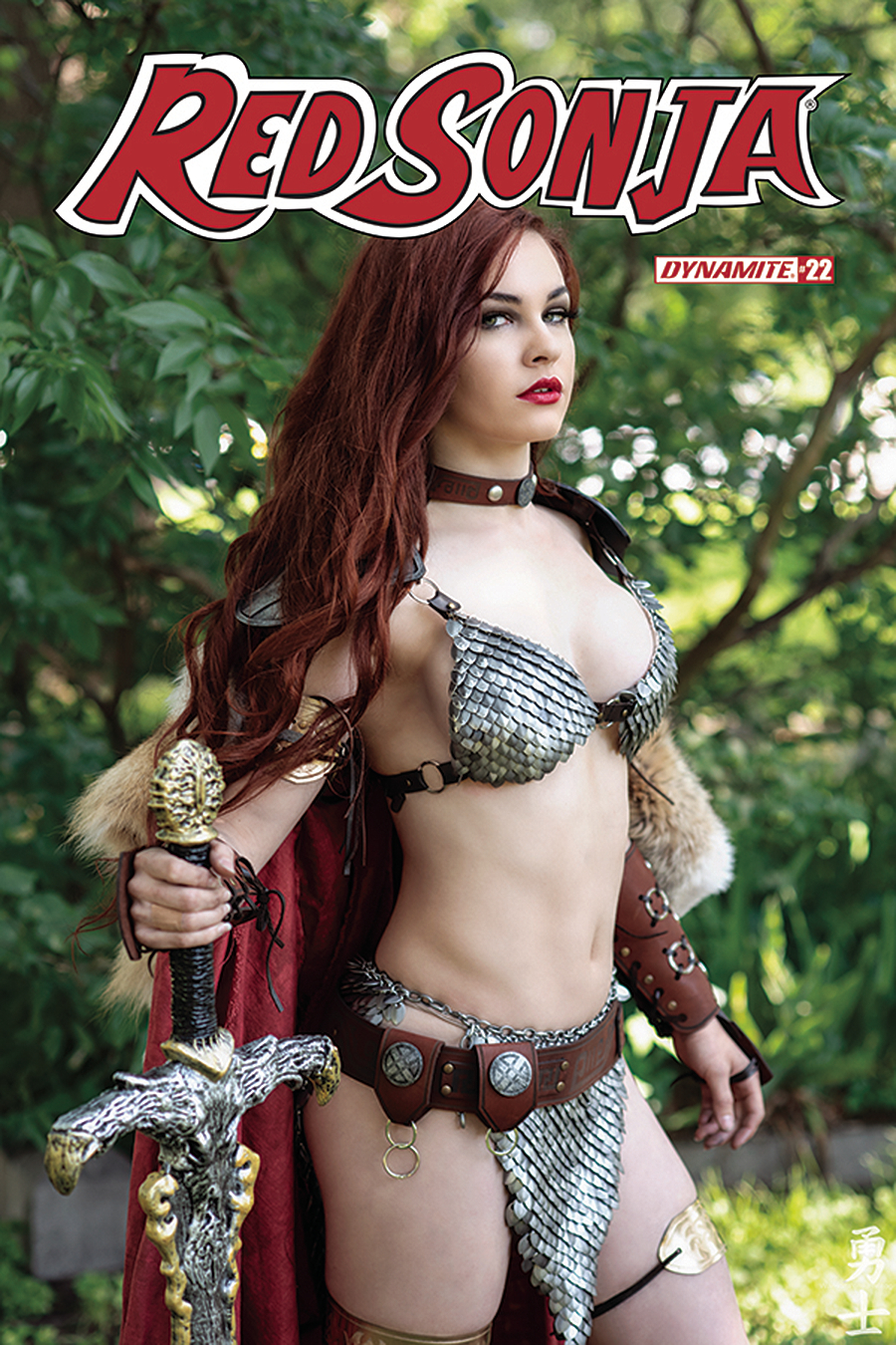 Red Sonja #22 Cover D Polson Cosplay