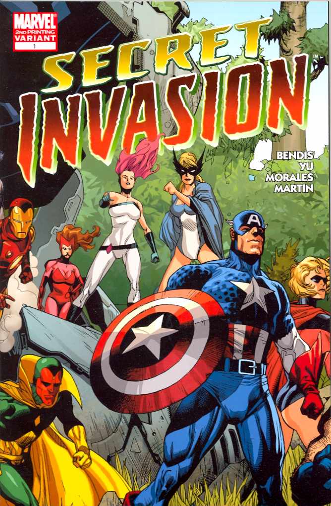 Secret Invasion #1 2nd Printing Yu Variant (Of 8)