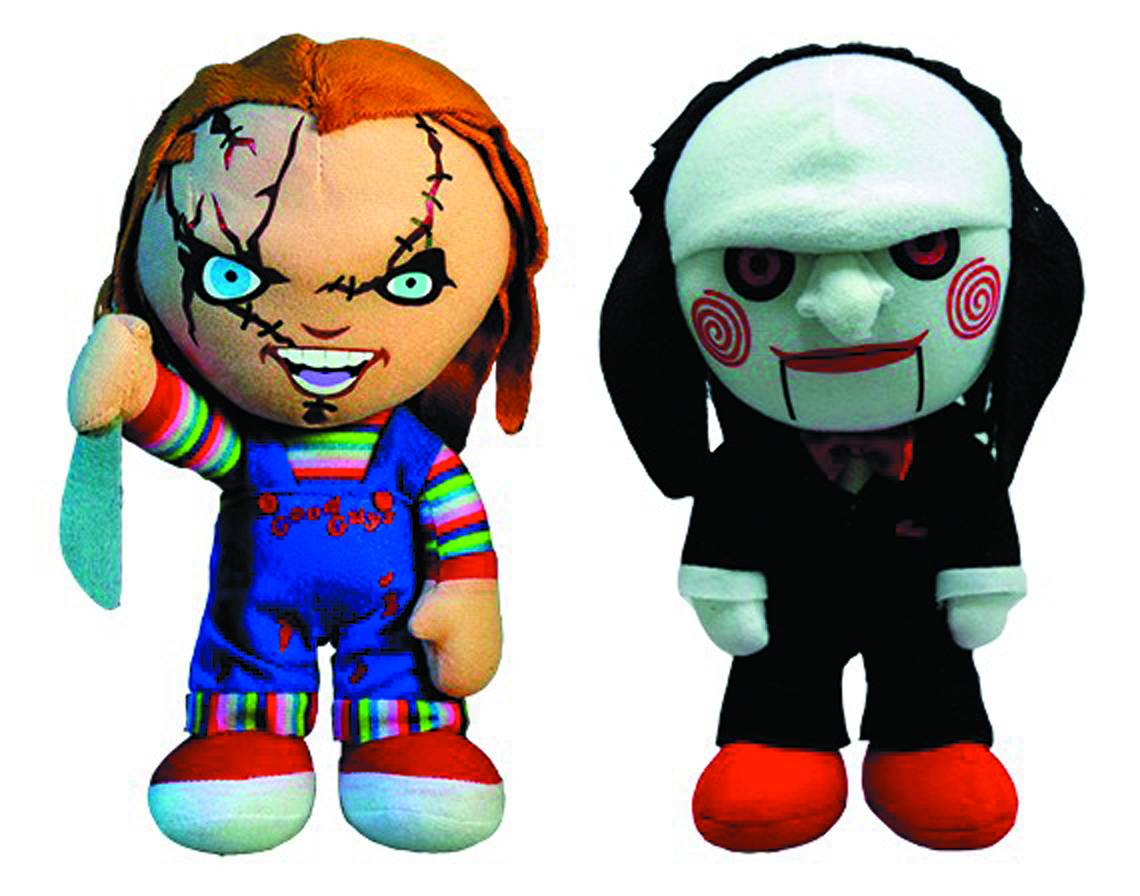 Cinema of Fear Chucky/saw 8 Inch Plush Assortment