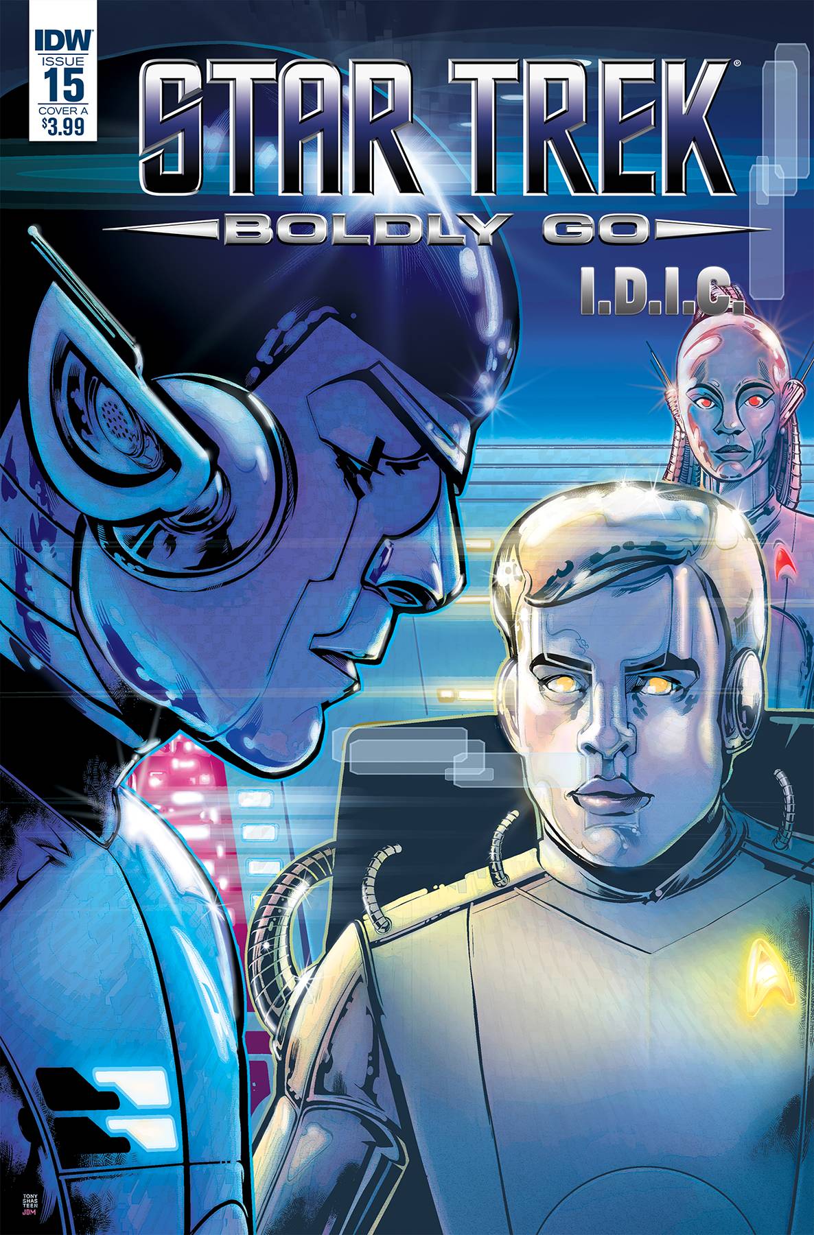 Star Trek Boldly Go #15 Cover A Shasteen