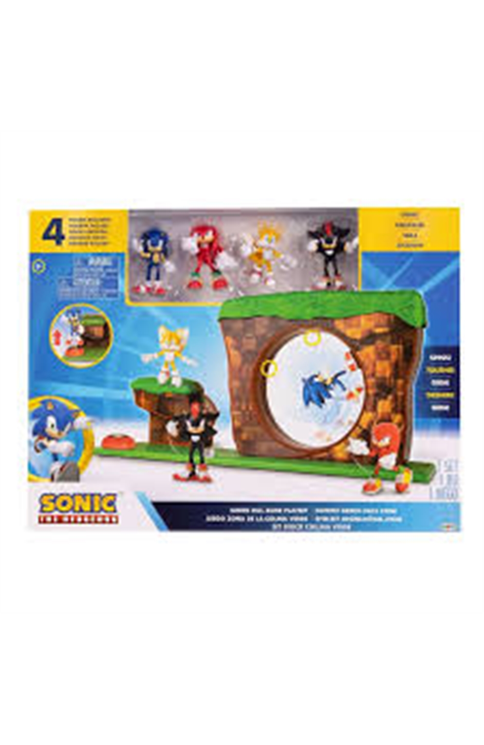 Sonic The Hedgehog Green Hills Zone Exclusive Playset