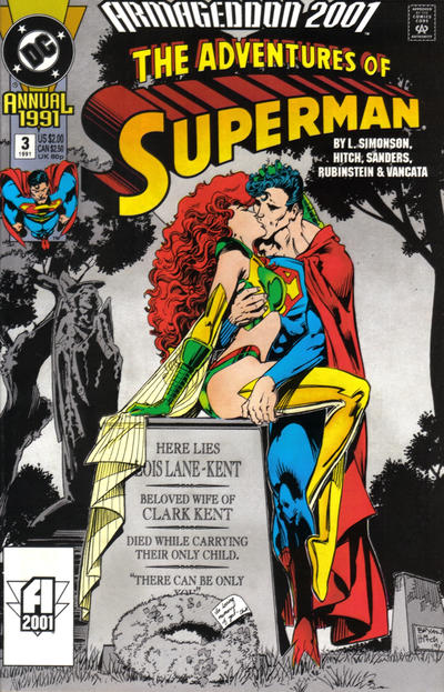 Adventures of Superman Annual #3 [Direct]-Very Fine (7.5 – 9)