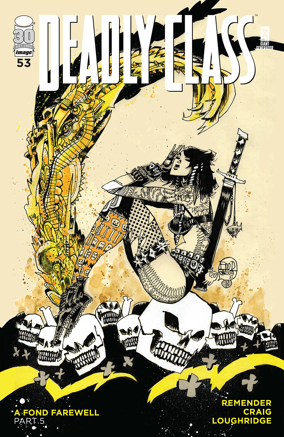 Deadly Class #53 Cover B Mahfood (Mature)