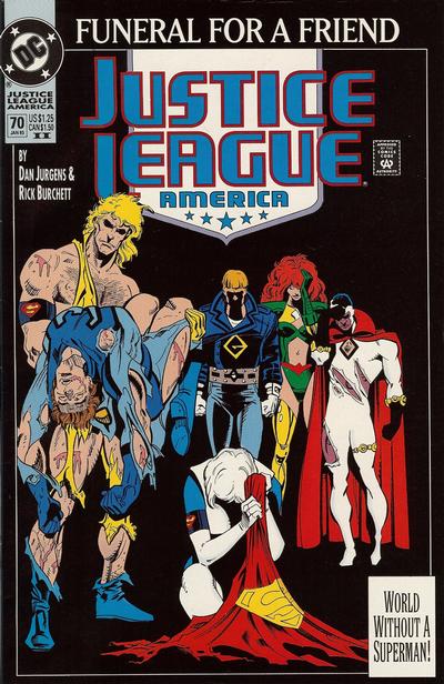 Justice League America #70 [Second Printing]-Near Mint (9.2 - 9.8)