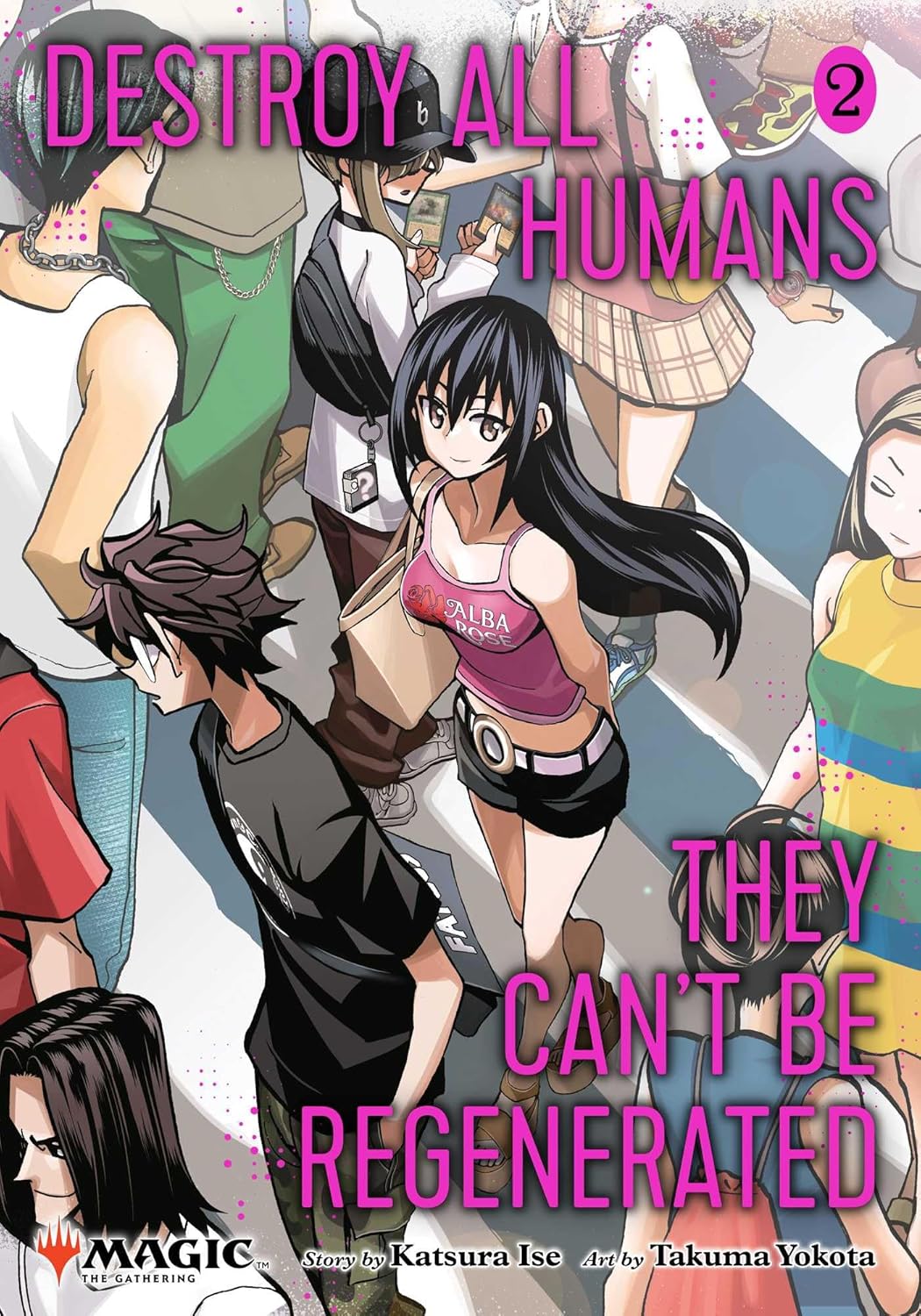 Destroy All Humans They Can't be Regenerated Magic the Gathering Manga Volume 2