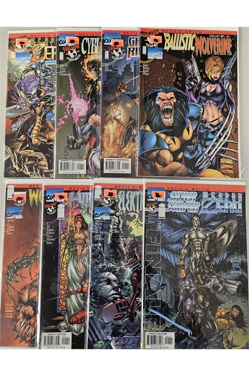 Devil's Reign #1-8 (Marvel/Top Cow 1997) Set