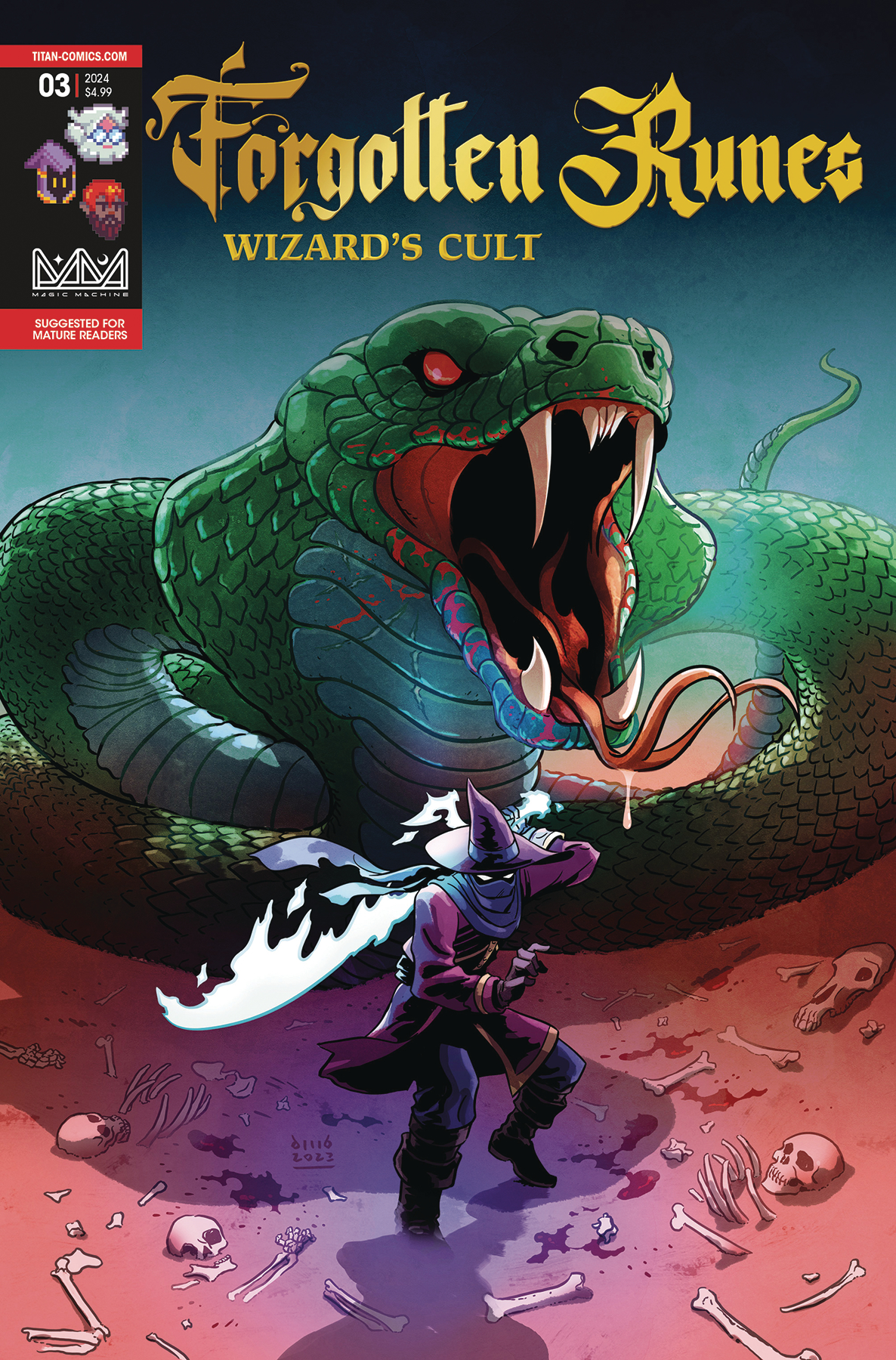 Forgotten Runes Wizards Cult #3 Cover B Buisan (Of 10)