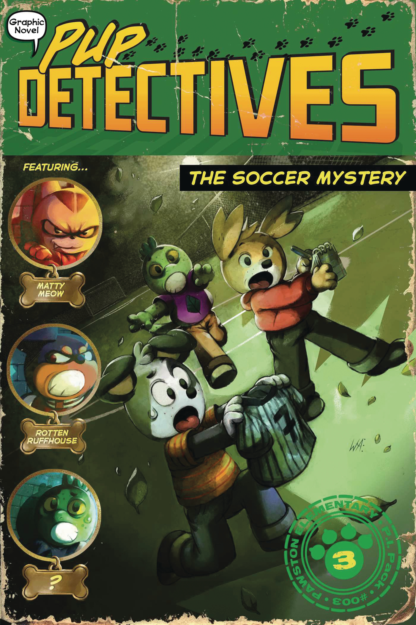 Pup Detectives Graphic Novel Volume 3 Soccer Mystery