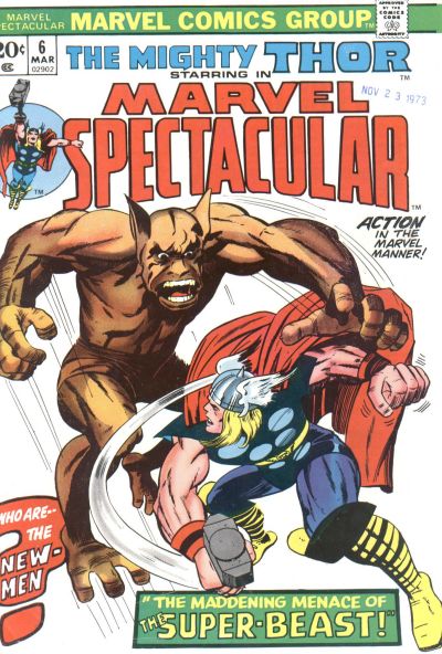 Marvel Spectacular #6 (1973)- Vf- 7.5