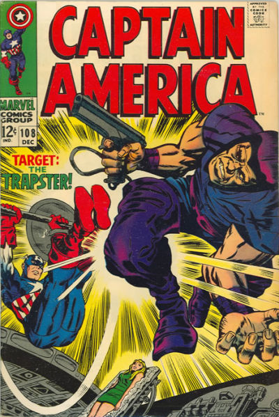 Captain America #108 - Vf-