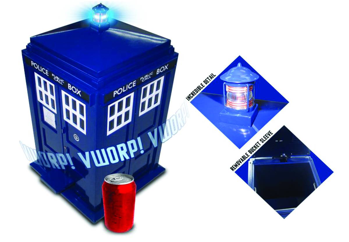 Doctor Who Tardis Trash Can