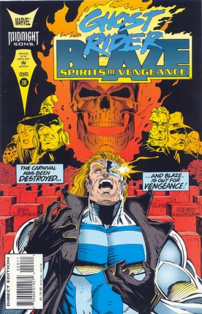 Ghost Rider / Blaze: Spirits of Vengeance #20-Very Fine