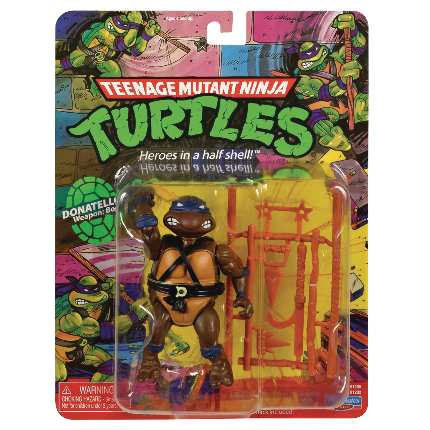 Teenage Mutant Ninja Turtles Classic Donatello Basic Action Figure