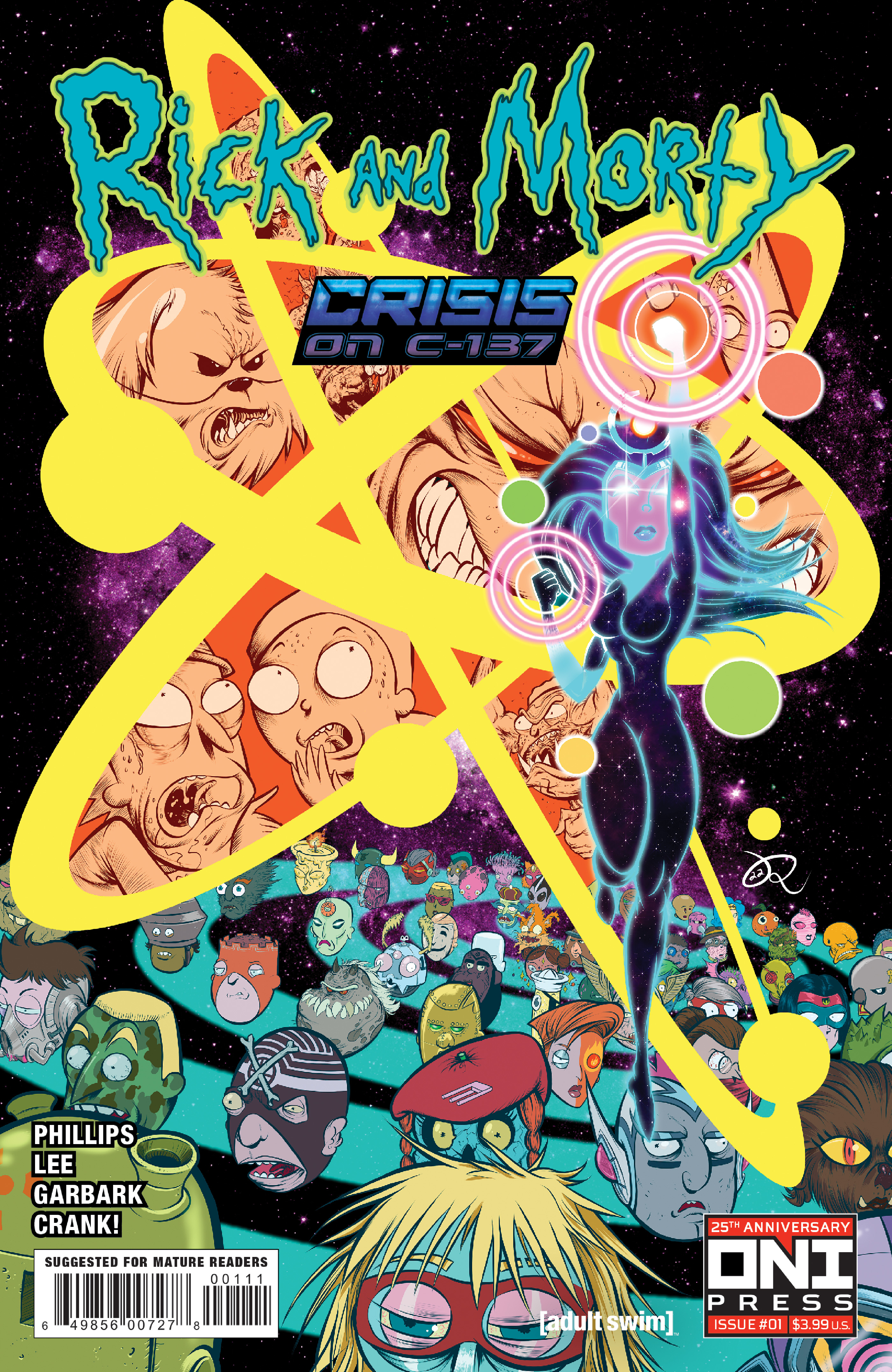 Rick and Morty Crisis On C 137 #1 Cover A Ryan Lee (Of 4)