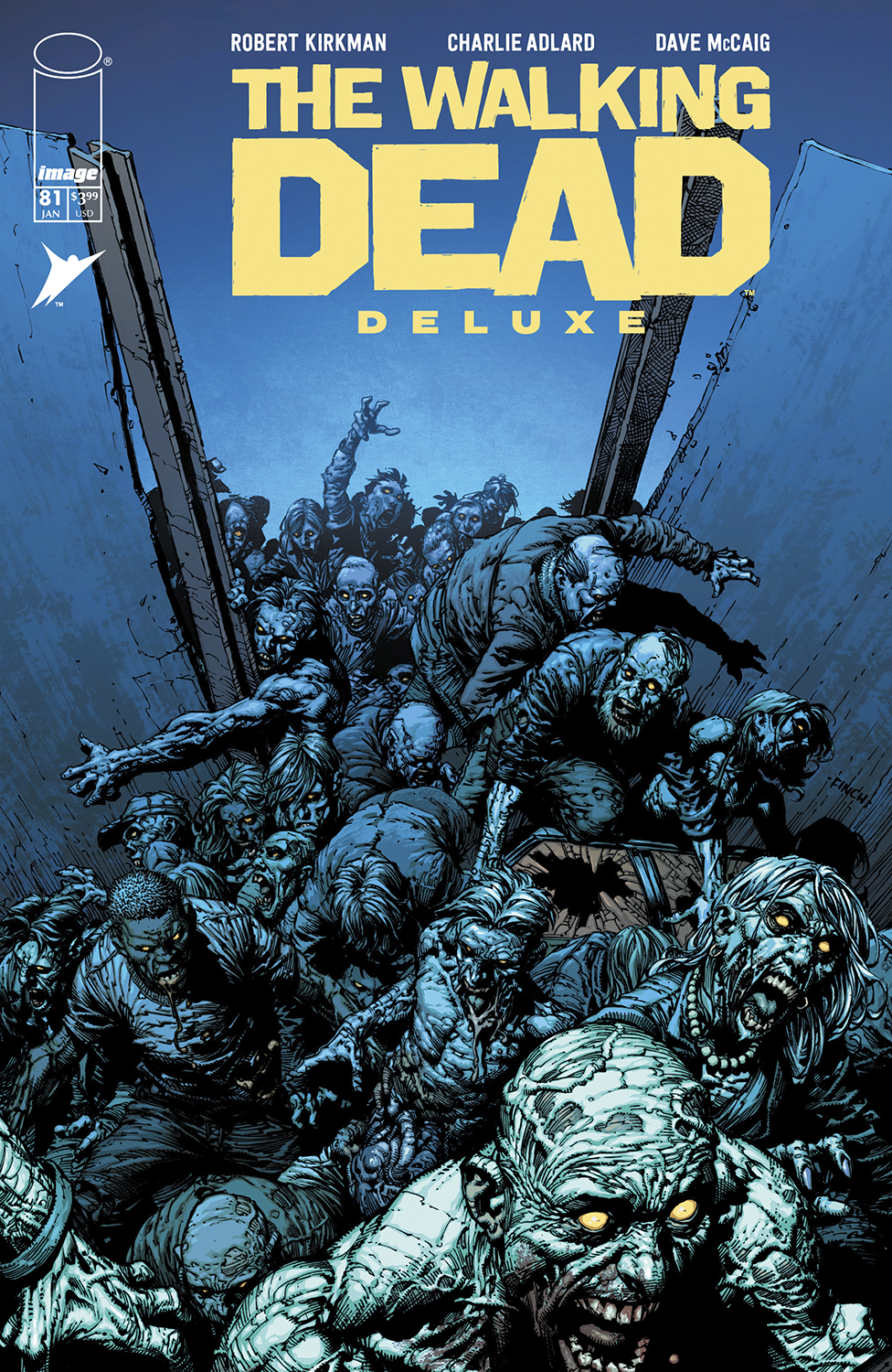 Walking Dead Deluxe #81 Cover A David Finch & Dave Mccaig