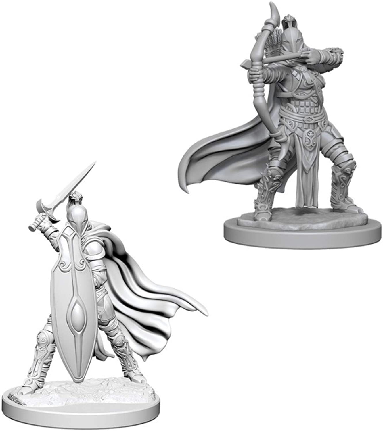 Pathfinder Unpainted Miniatures: Female Knights / Gray Maidens