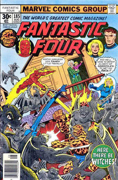Fantastic Four #185 [30¢] - Fn-