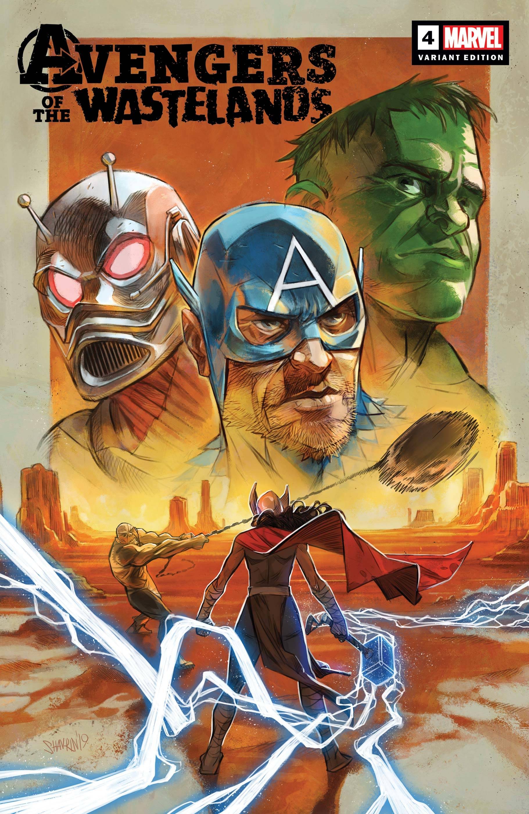 Avengers of the Wastelands #4 Shavrin Variant (Of 5)