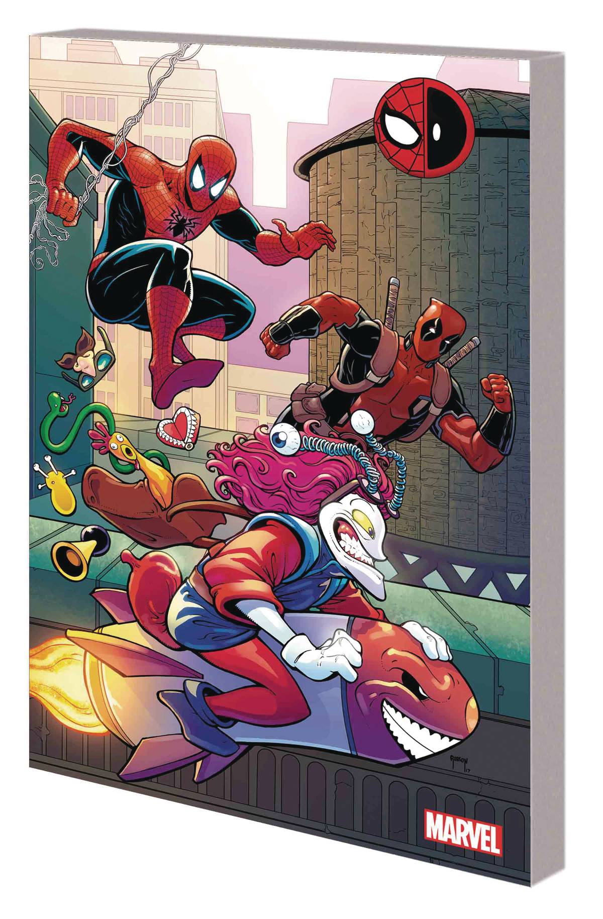 Spider-Man Deadpool Graphic Novel Volume 4 Serious Business