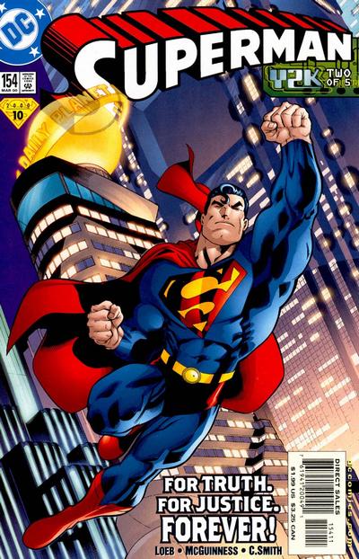 Superman #154 [Direct Sales] Very Fine