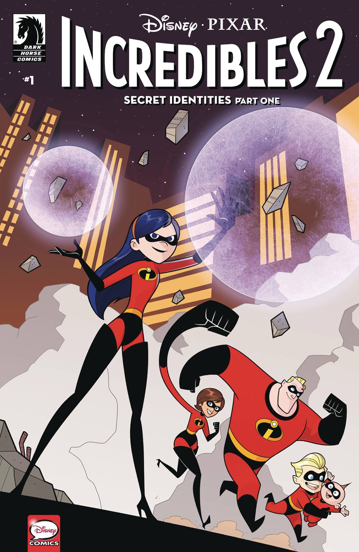 Disney Incredibles 2 Secret Identities #1 Cover B Kawaii Creative Studio (Of 3)