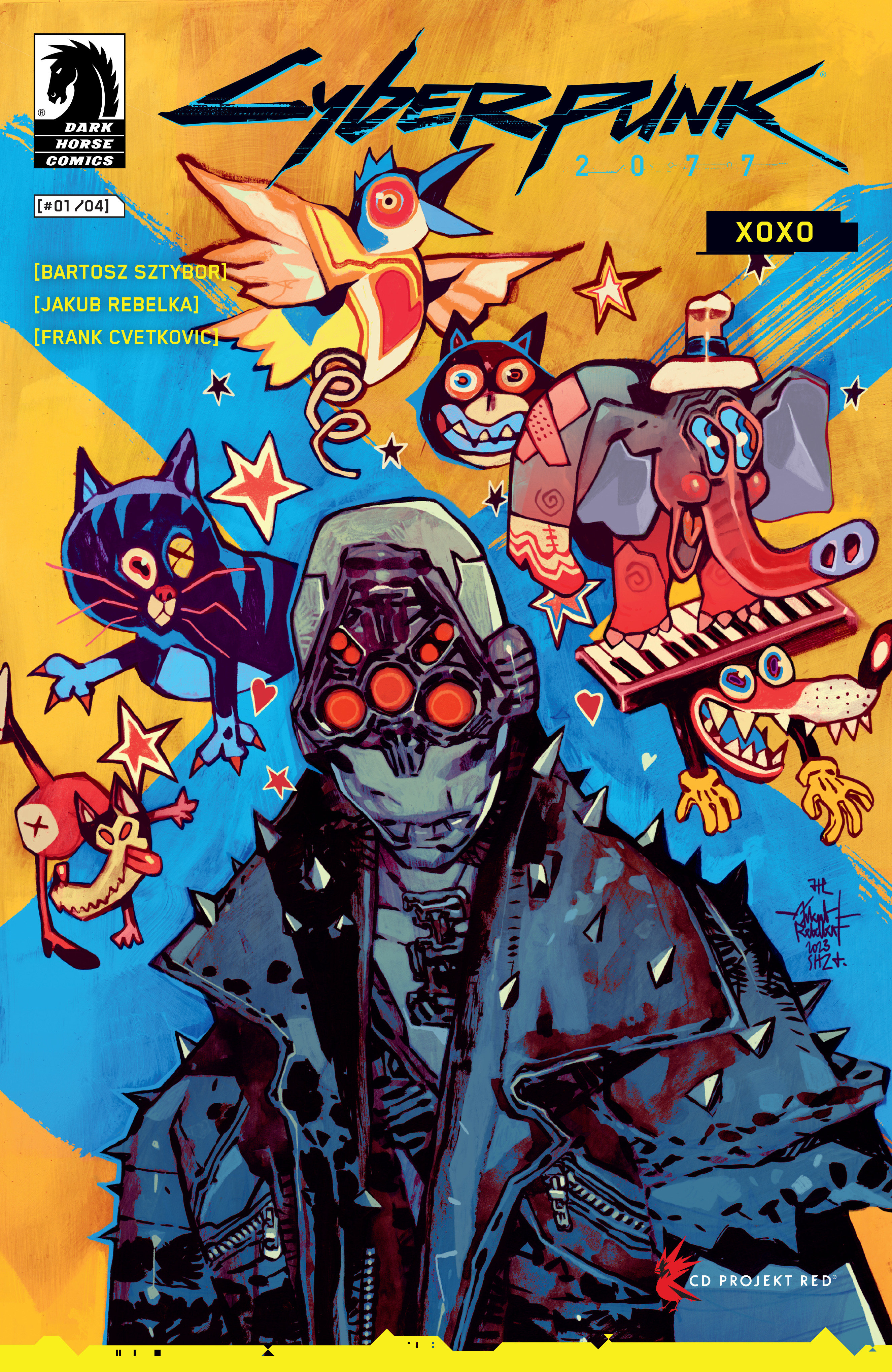 Cyberpunk 2077: XOXO #1 Cover A (Jakub Rebelka)