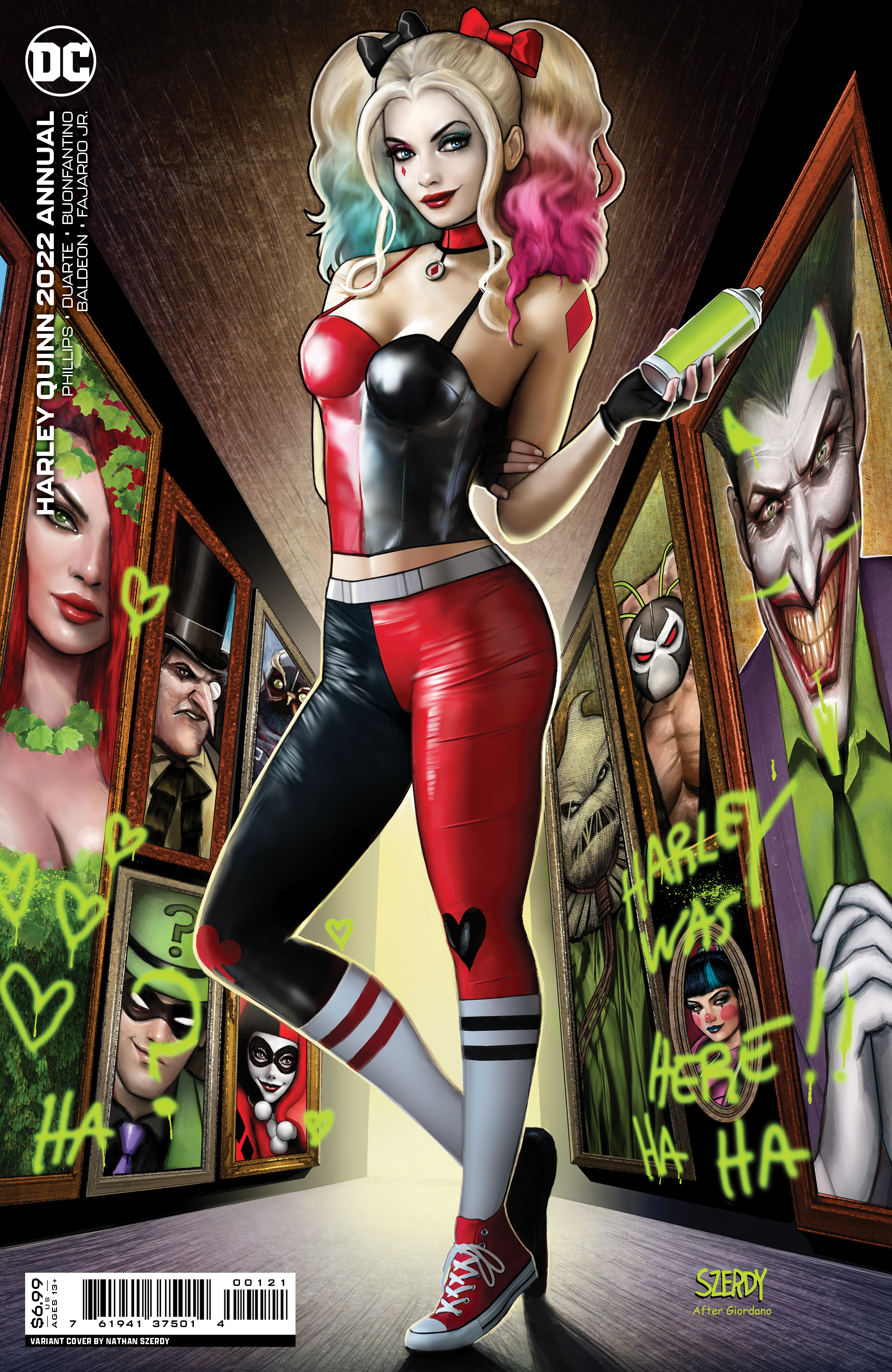 Harley Quinn 2022 Annual #1 (One Shot) Cover B Nathan Szerdy Card Stock Variant