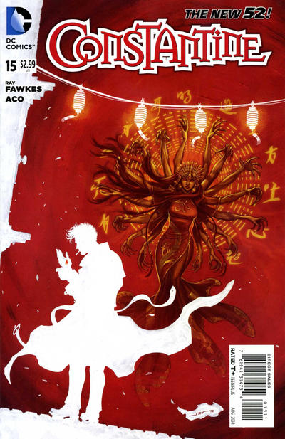 Constantine #15-Very Fine (7.5 – 9) Aco Interior Art Work