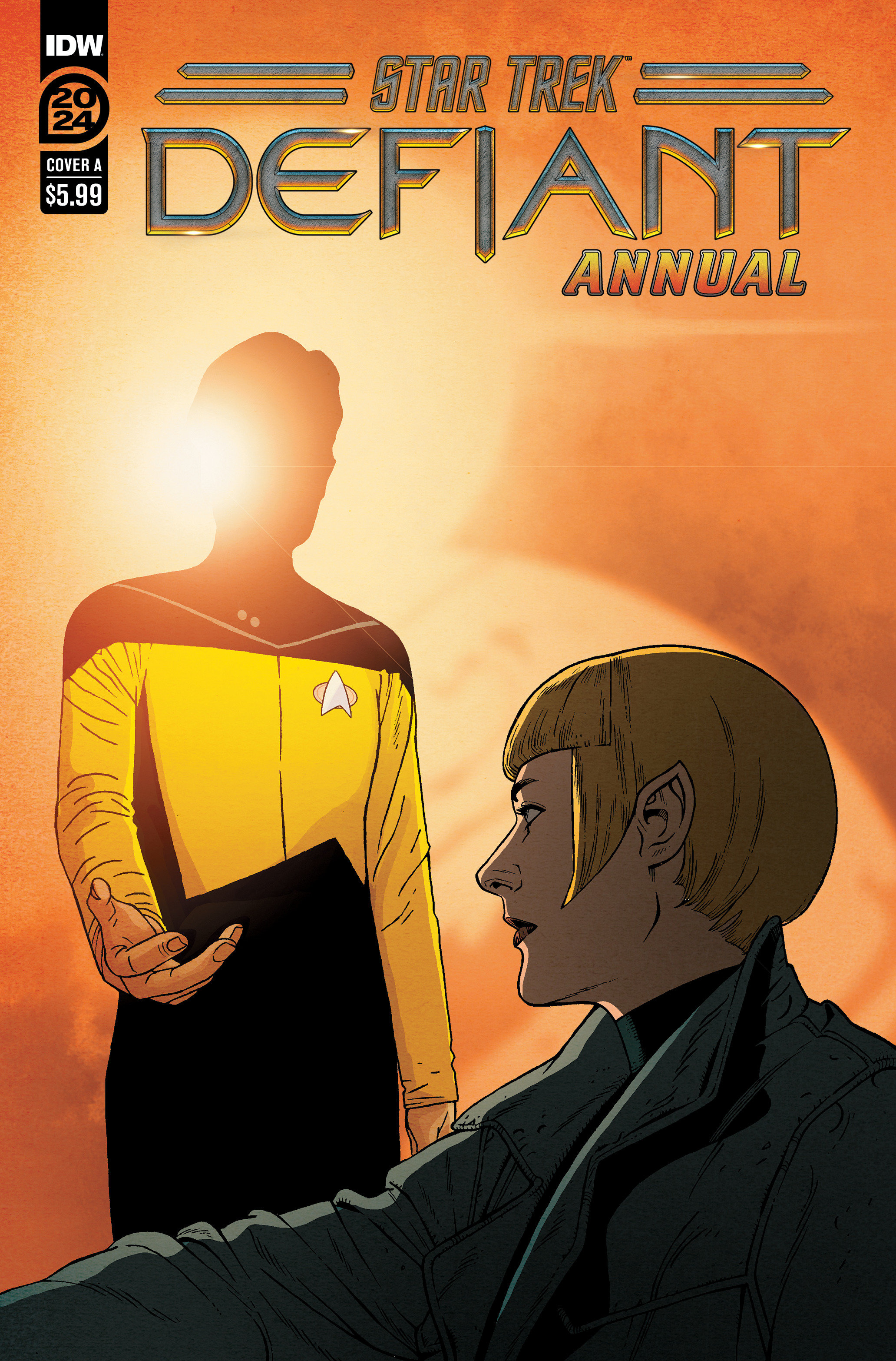 Star Trek Defiant Annual Cover A Rosanas
