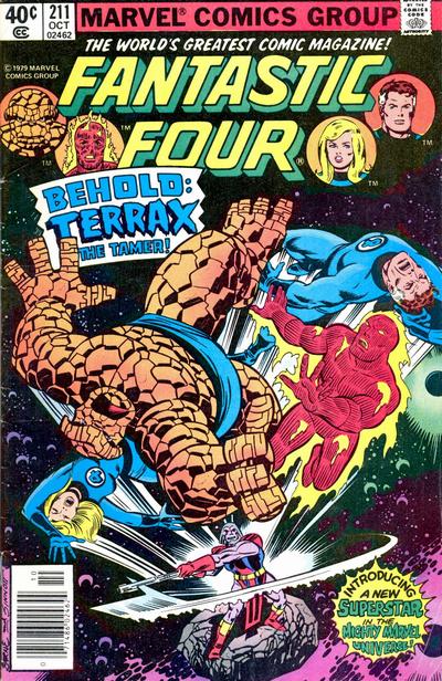 Fantastic Four #211 [Newsstand](1961)- Fn/Vf 7.0