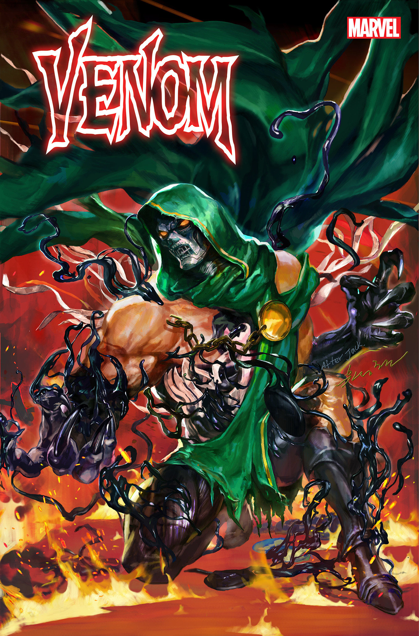 Venom #24 1 for 25 Incentive Sunghan Yune Variant [Gods]