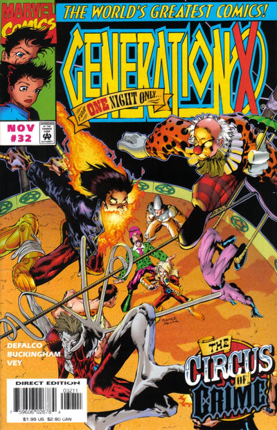 Generation X #32 [Direct Edition]-Near Mint (9.2 - 9.8)