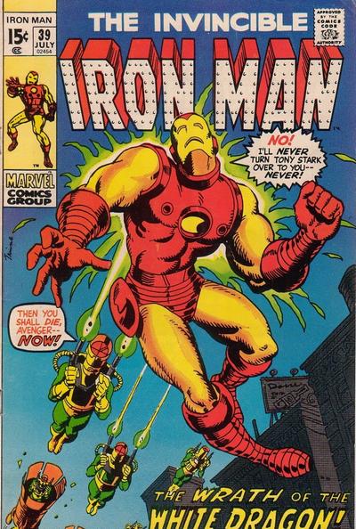 Iron Man #39-Very Good (3.5 – 5)