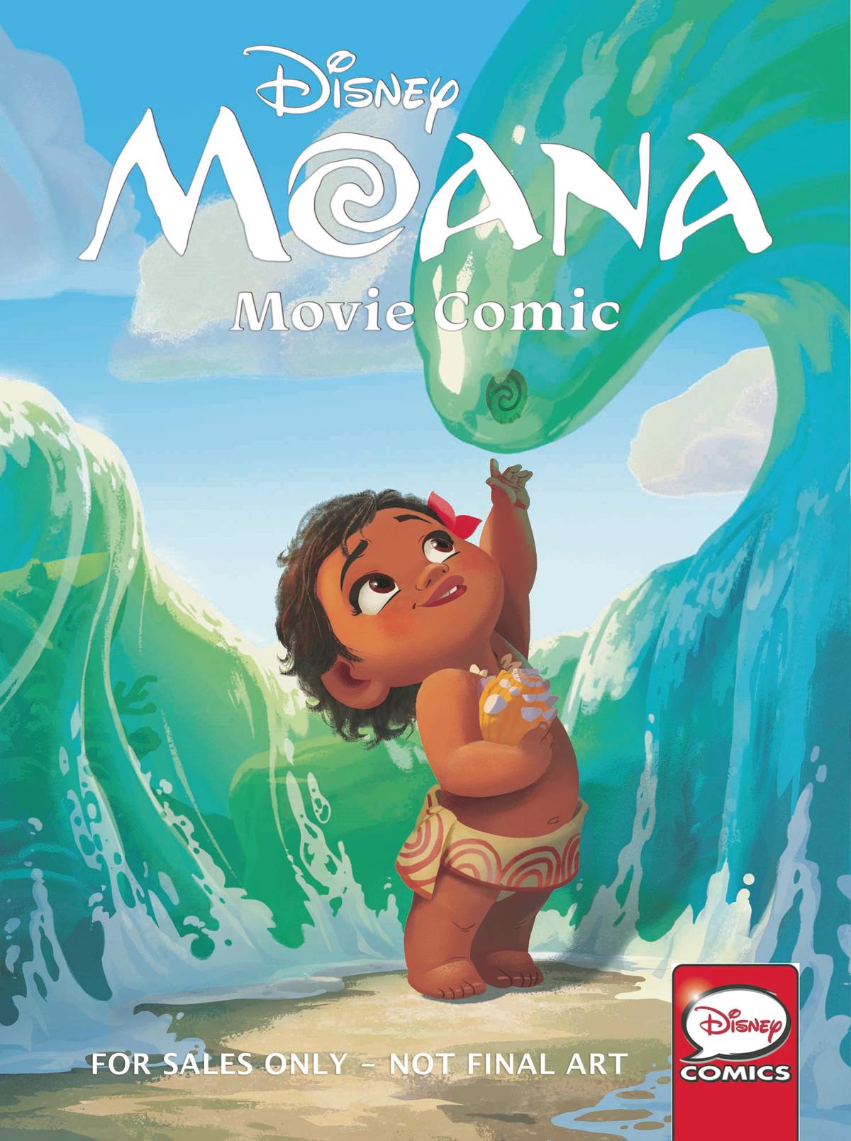 Disney Moana Movie Comic Graphic Novel