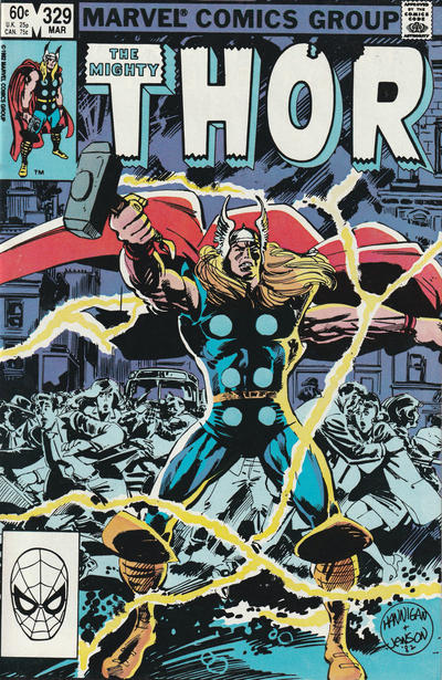 Thor #329 [Direct]-Near Mint (9.2 - 9.8)