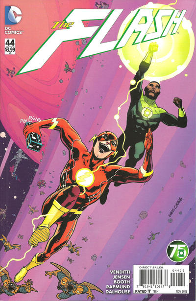 Flash #44 Green Lantern 75 Variant Edition (2011)