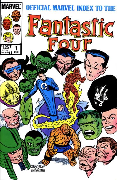 The Official Marvel Index To The Fantastic Four #1