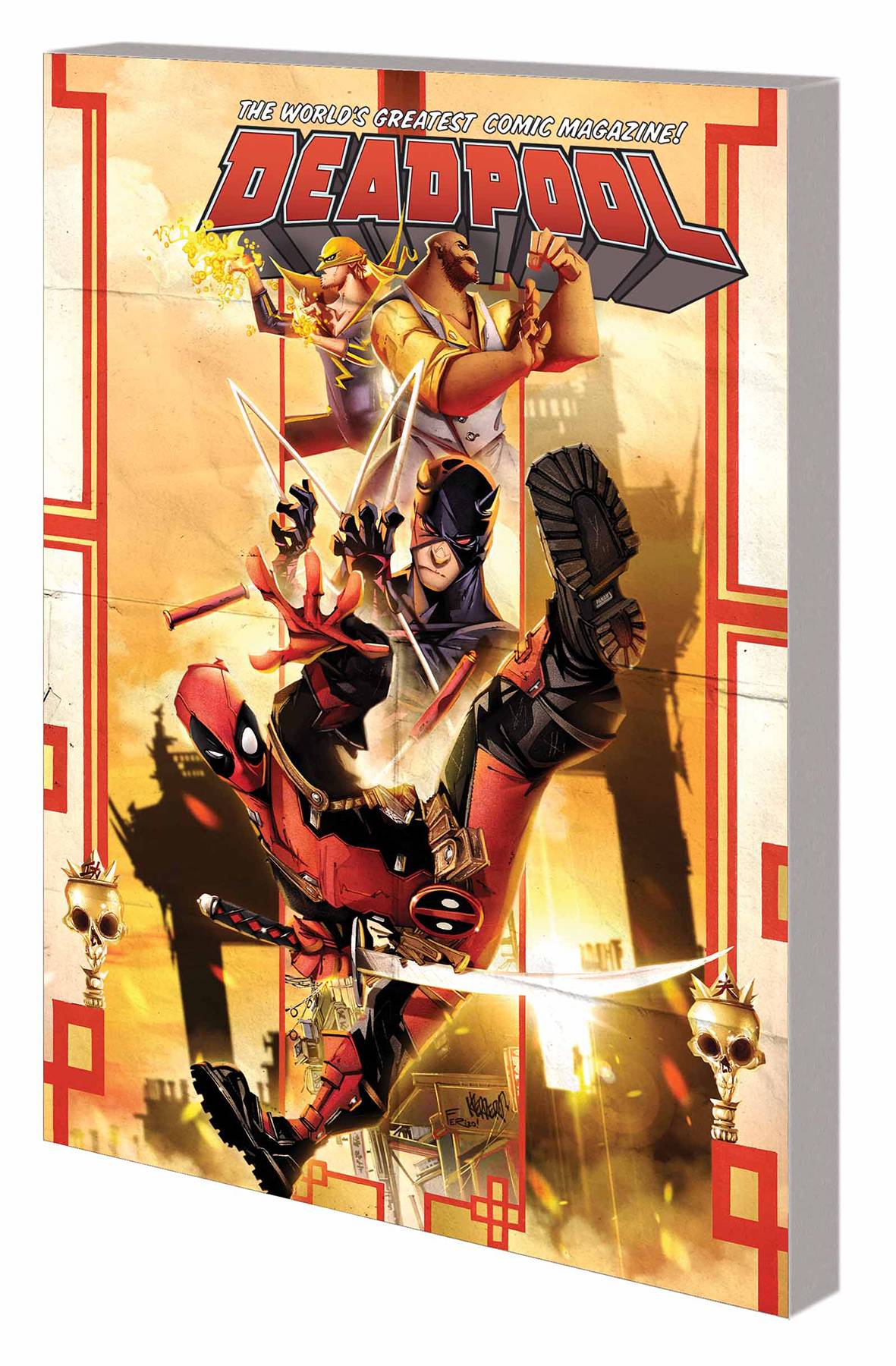 Deadpool Worlds Greatest Graphic Novel Volume 4 Temporary Insanitation