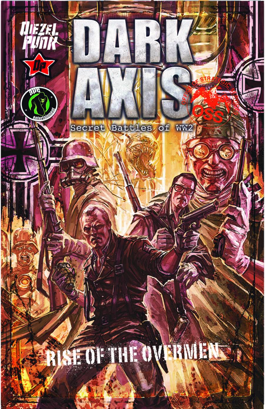 Dark Axis Rise of the Overmen Graphic Novel