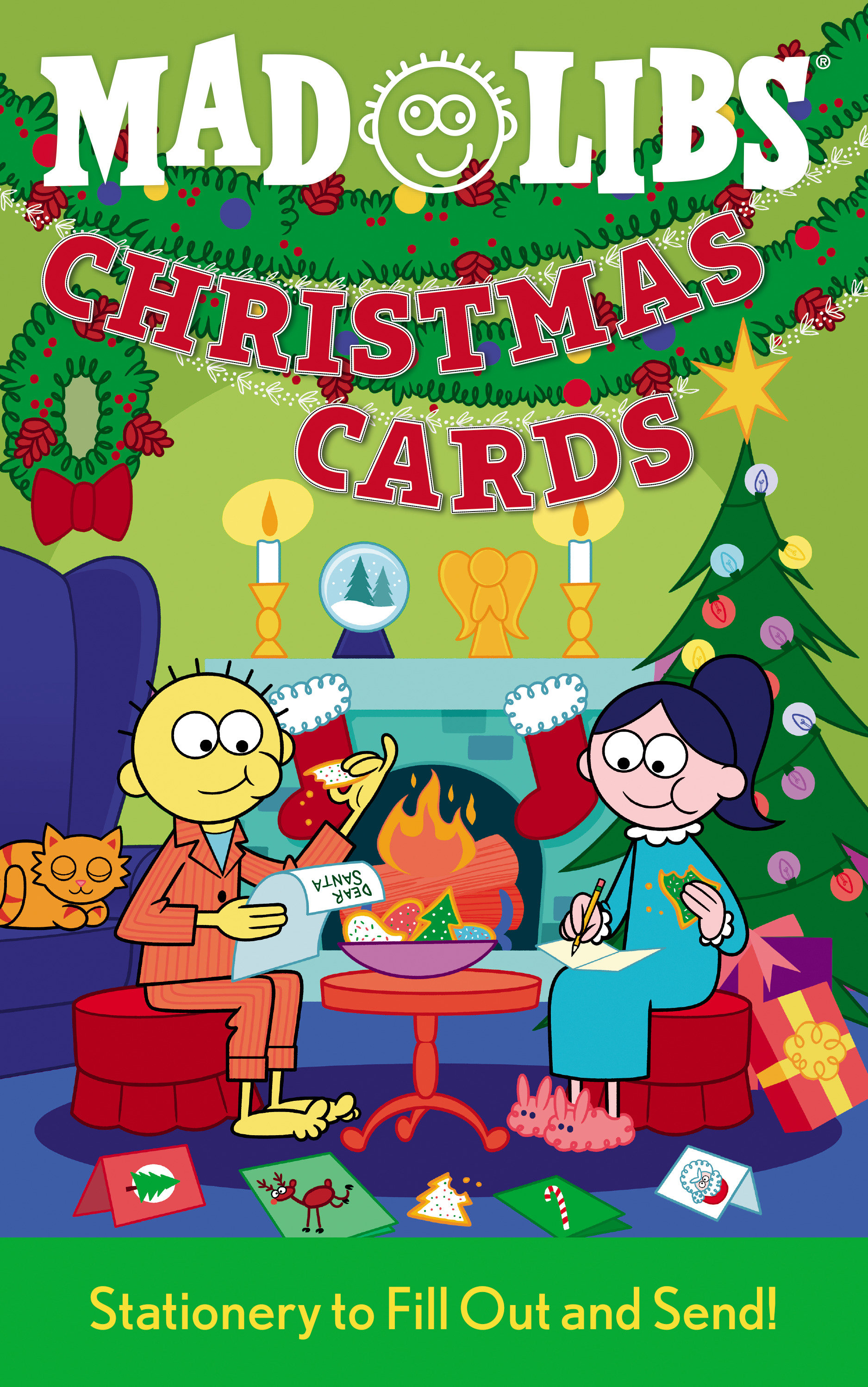 Mad Libs Books Volume 2 Christmas Cards