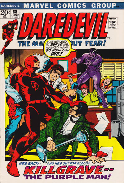 Daredevil #88 - Fn- 5.5